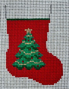 6915 Christmas Tree Stocking Ornament
