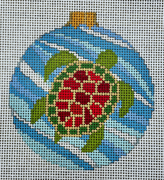 7267-13 Turtle with Ball Top
