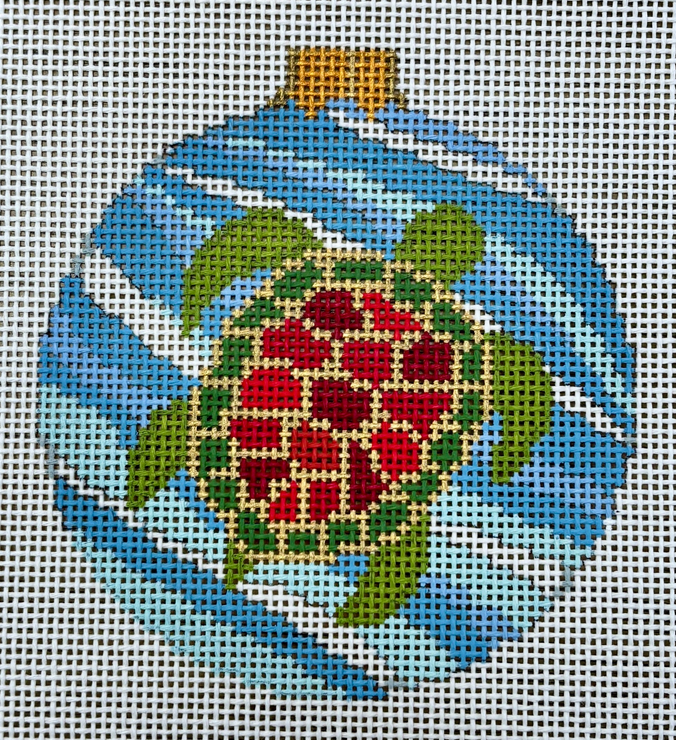7267-13 Turtle with Ball Top