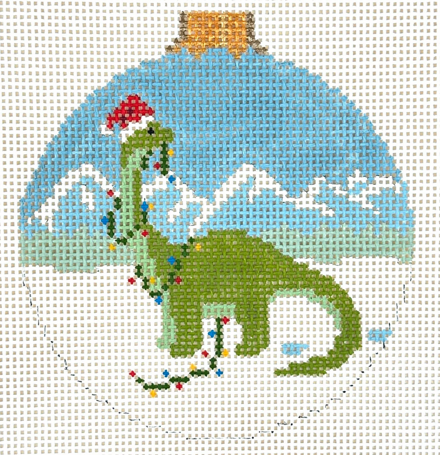 7271-13 Dinosaur in Christmas Lights