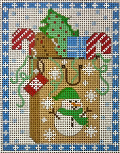 CH-1709 Snowman Gift Bag
