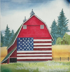 EWE-698 Patriotic Barn