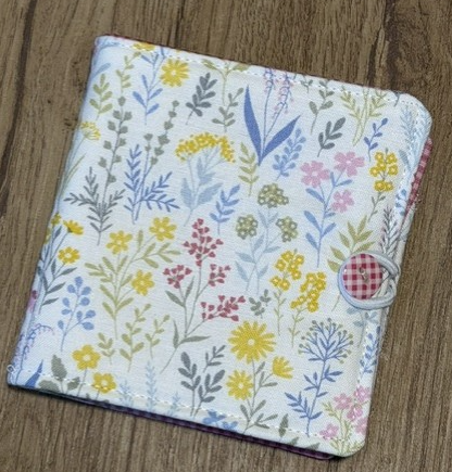 Needle Book - White Floral
