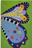 ZE769 2 Part Butterfly