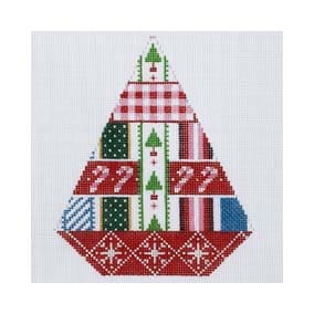 ST-TR09 Holiday Ribbons Dowel Tree