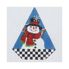 ST-TR13B Checkered Snowman Dowel Tree