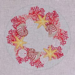 TSS-135 Tropical Coral Wreath
