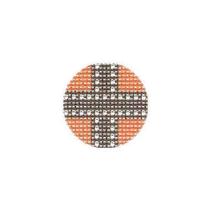 TTF045 Brown Ribbon Key Fob Insert