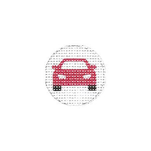 TTF211 Red Car Key Fob Insert