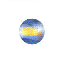 TTF218C Yellow Fish Key Fob Insert