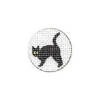 TTF260 Black Cat Key Fob Insert
