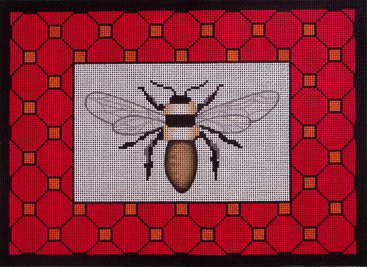ALS-015 Bee on Pink and Orange