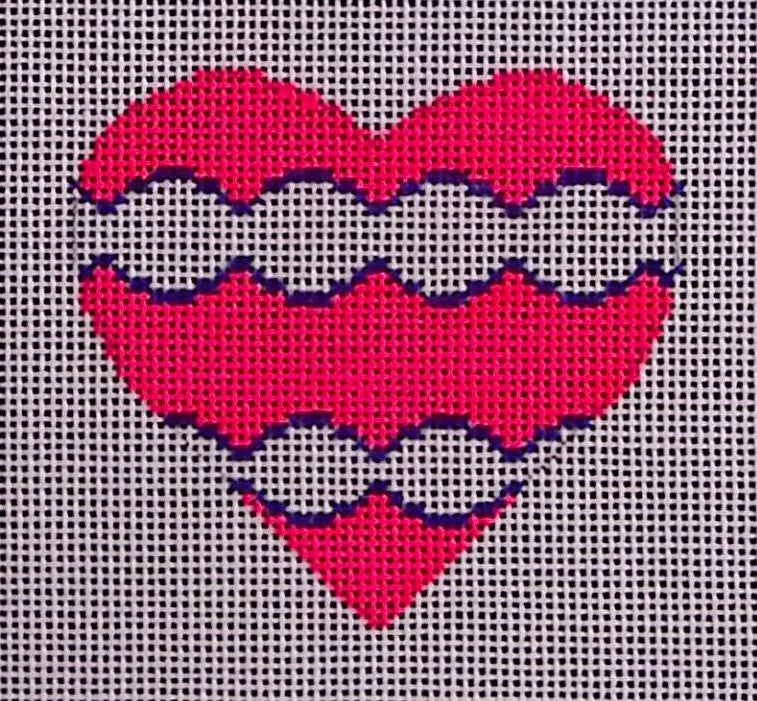 H-55 Lil Bright Pink Heart