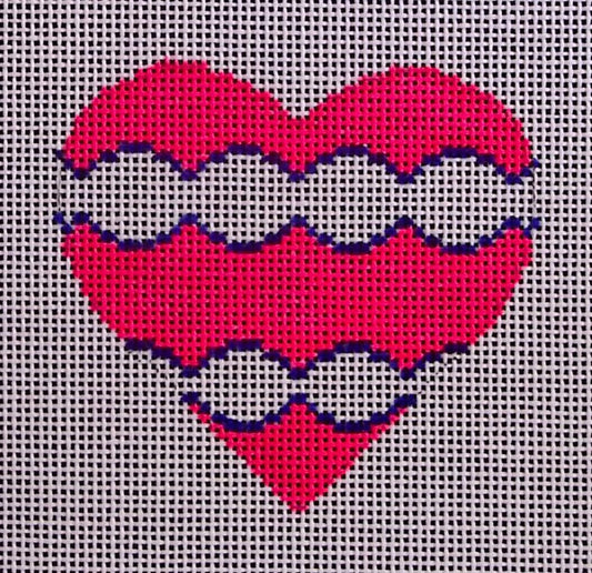 H-64 Bright Pink Heart
