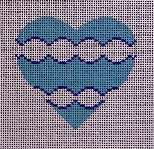 H-65 Turquoise Heart