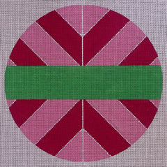 SV-S017 Chevron Sign - Pink and Green