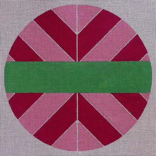 SV-S017 Chevron Sign - Pink and Green