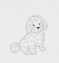 WTS-78 Mini White Fluffy Dog