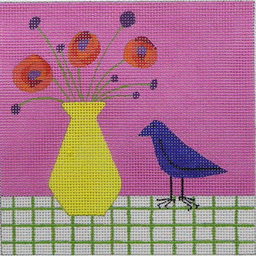 ZE947 Little Yellow Vase