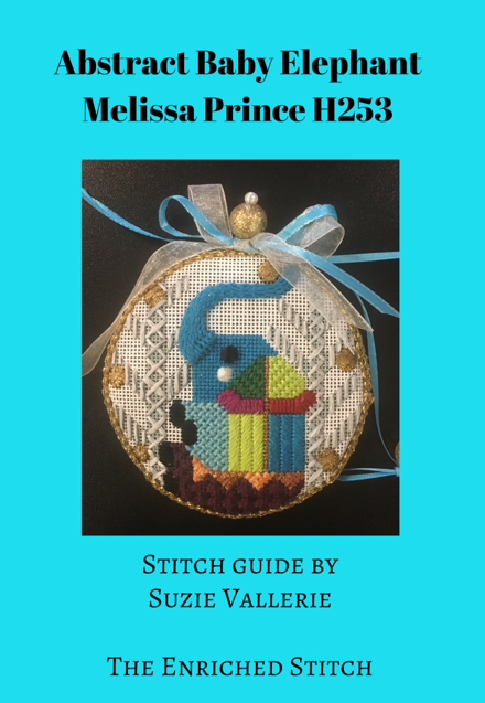 Abstract Elephants H253 Stitch Guide