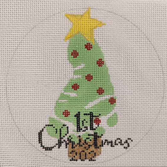 LL-ORN-05 Baby's First Christmas Foot/Tree