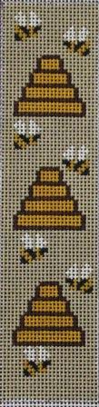 BKM226 Bee Skeps Bookmark/Key Fob