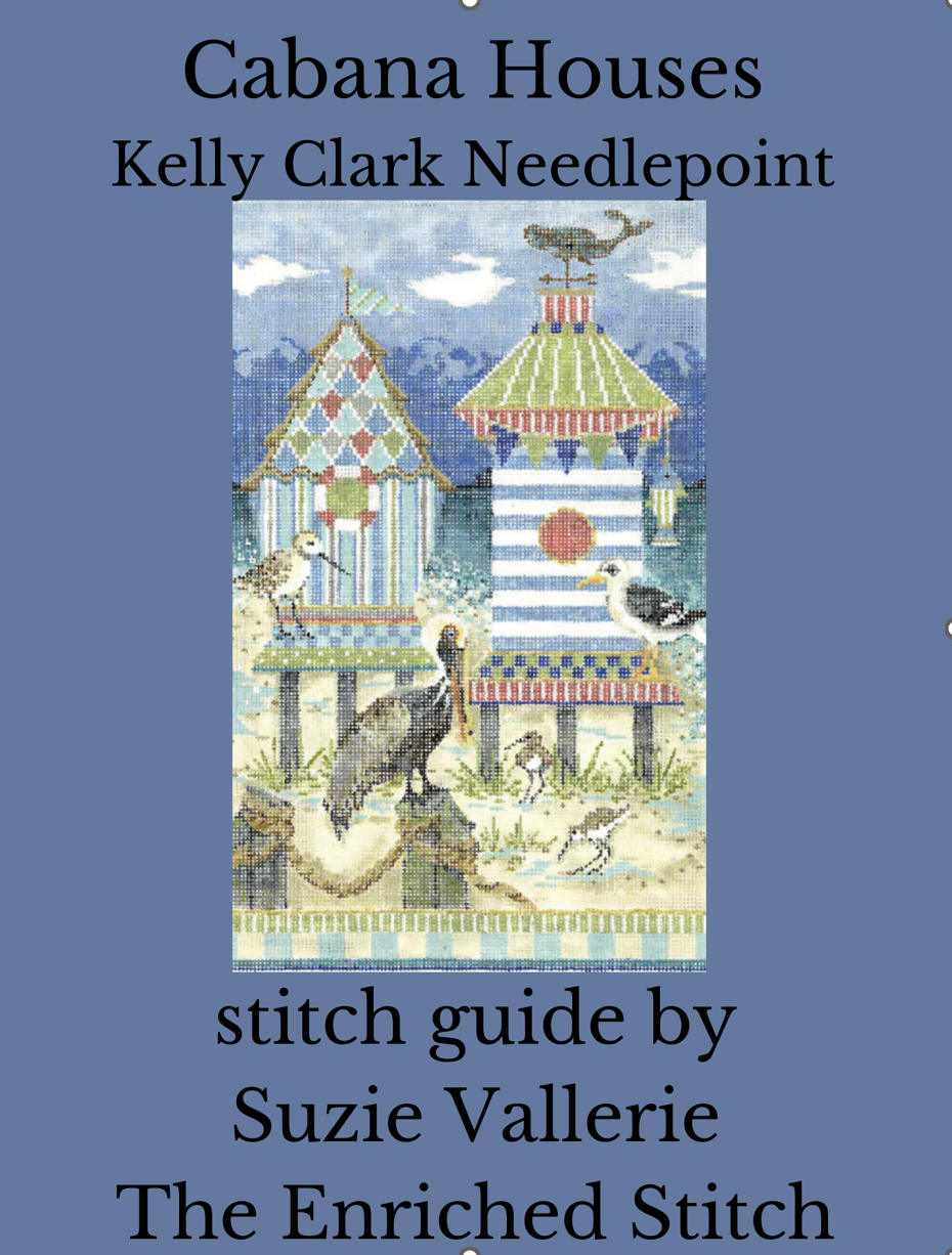 Cabana Birdhouses Stitch Guide
