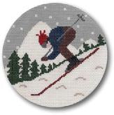 LM-XO41 Downhill Skier