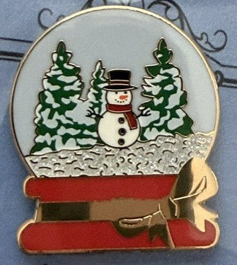Christmas Snow Globe Needleminder