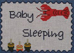 DHG222 Lobster and Buoys Baby Sleeping