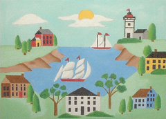 DK-PL17 New England Scene