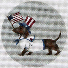 DS1119 4th of July Celebration Dachshund