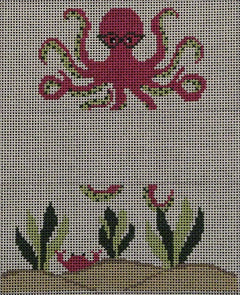 EGC217 Octopus Eyeglass Case