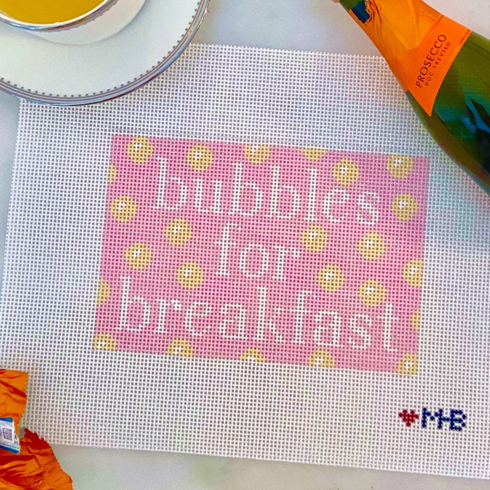 ENT104 Bubbles for Breakfast - Pink