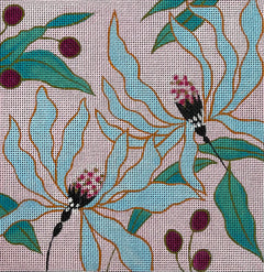 FF364 Whimsy Olive Floral