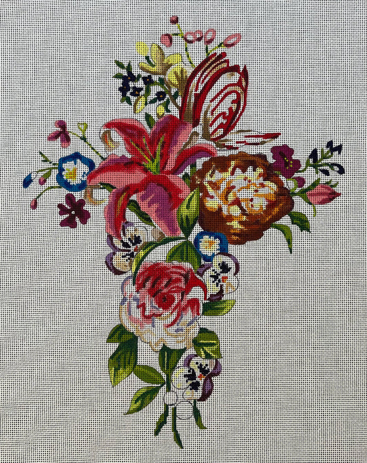 IF241 Floral Cross