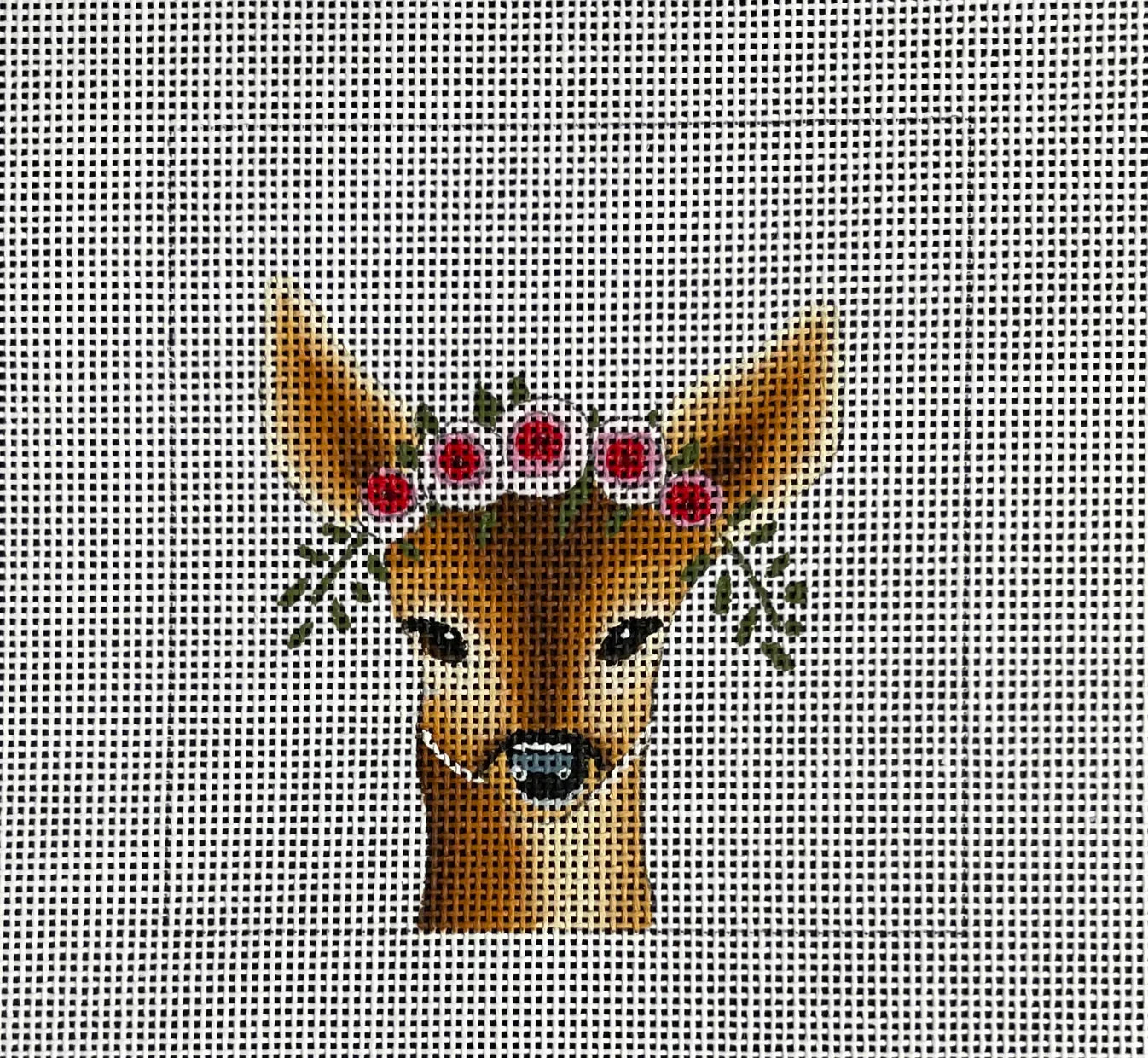 IN075 Deer with Floral Crown