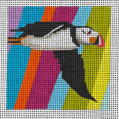 IN564 Puffin on Stripes Insert