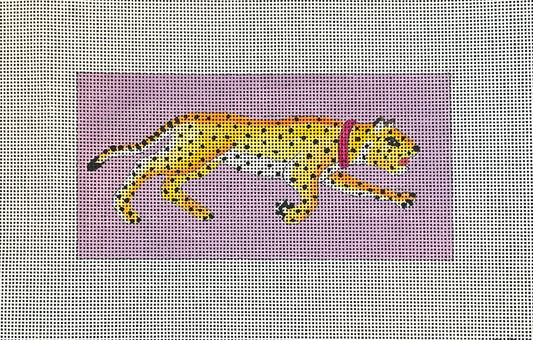 IN605 Cheetah on Purple Clutch Insert