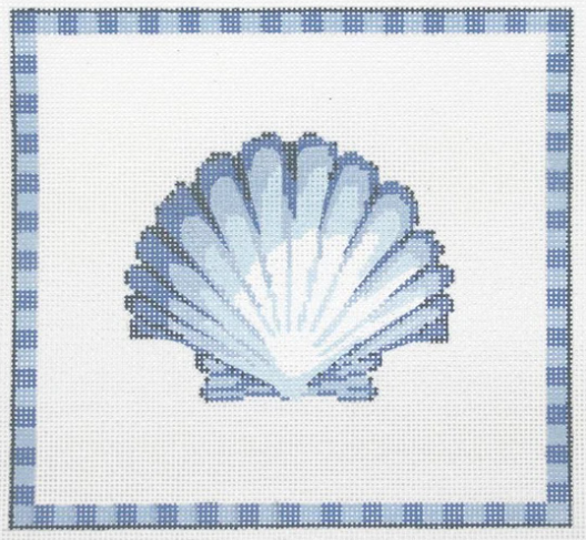 KCN946 Classic Scallop in Ocean Blue - 18 Mesh