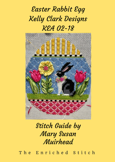 KEA02-18 Easter Rabbit Egg Stitch Guide