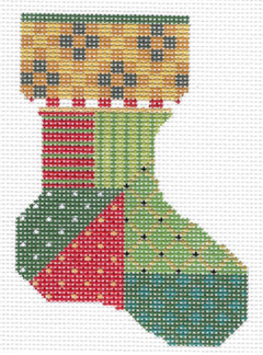 KFA11 Patchwork Mini Sock - 18 Mesh