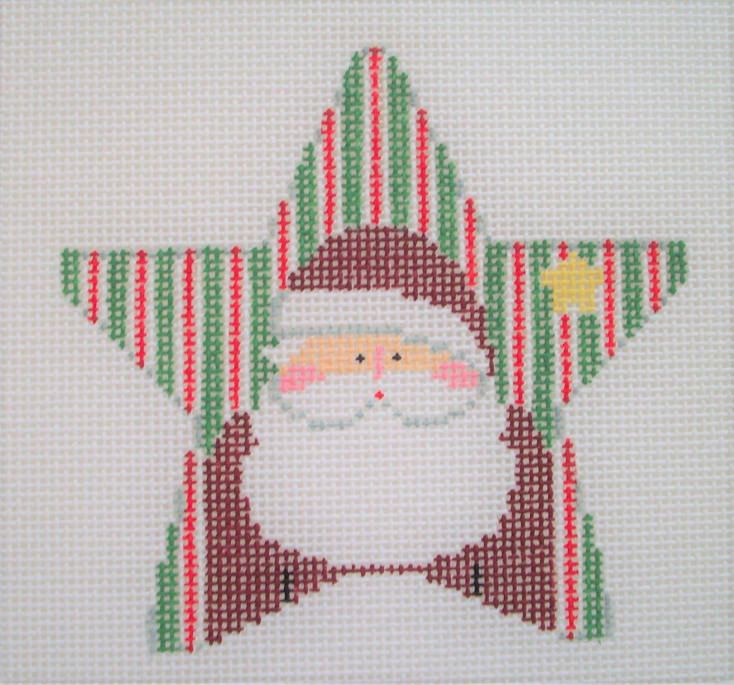 ST400 Santa in Stripes Star