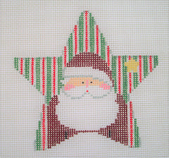 ST400 Santa in Stripes Star