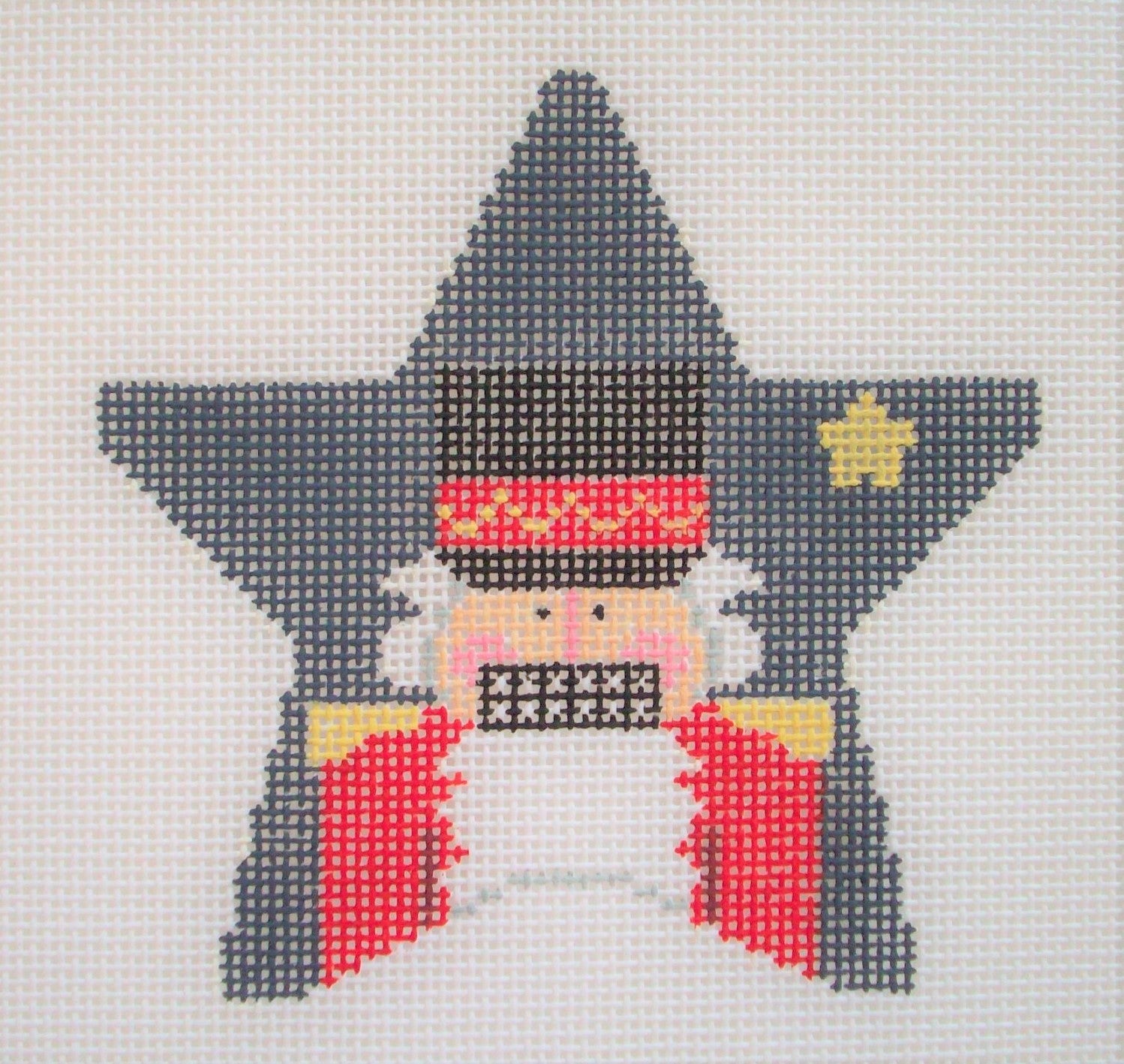 ST421 Nutcracker in Blue Star