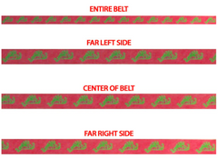 646 Martha's Vineyard Belt - Pink and Green