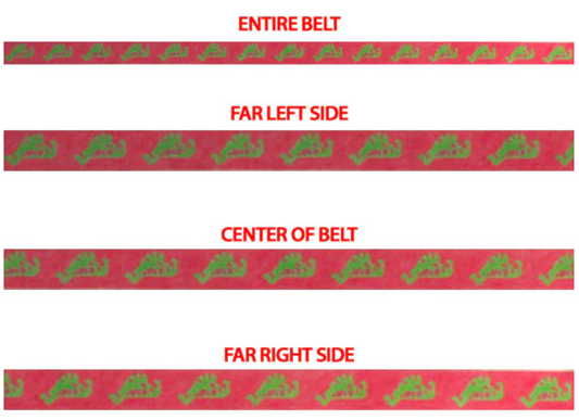 646 Martha's Vineyard Belt - Pink and Green