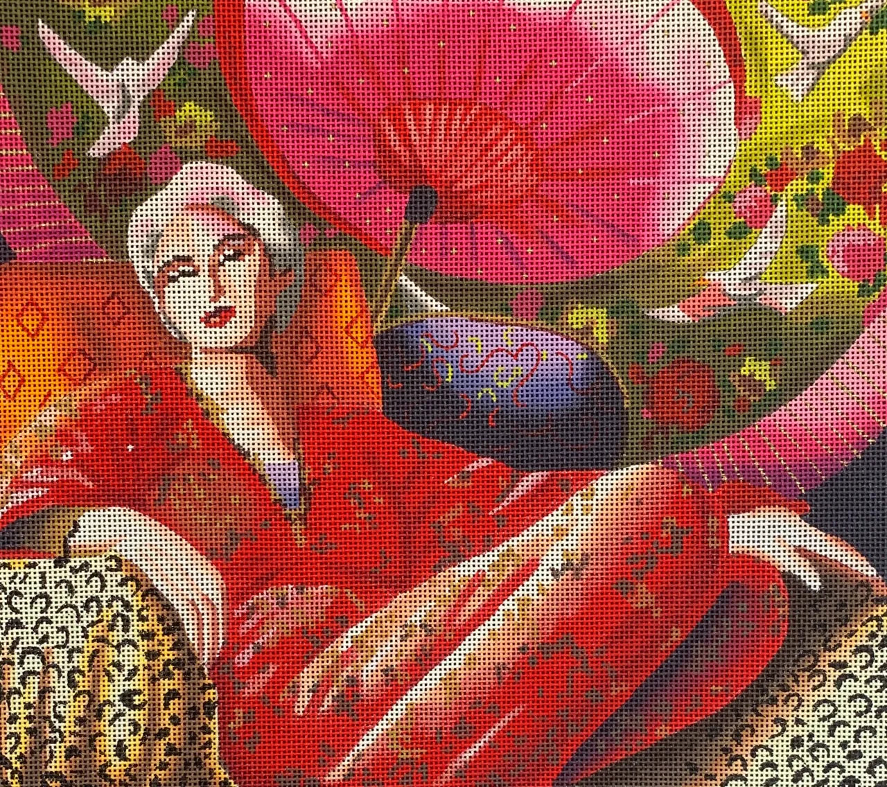 PE110 Woman with Umbrella