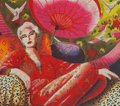 PE110 Woman with Umbrella