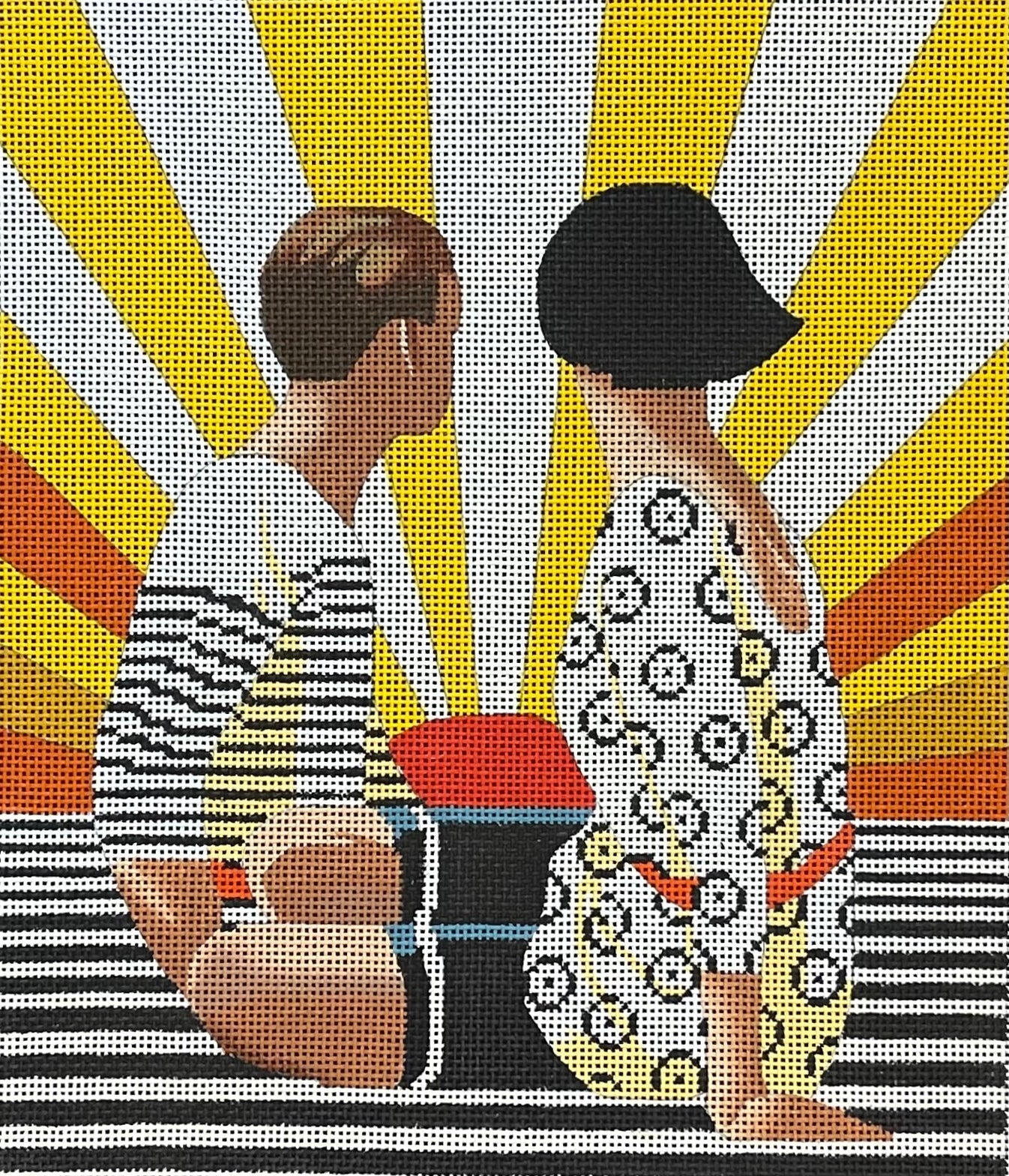 PE131 Art Deco Sunrise